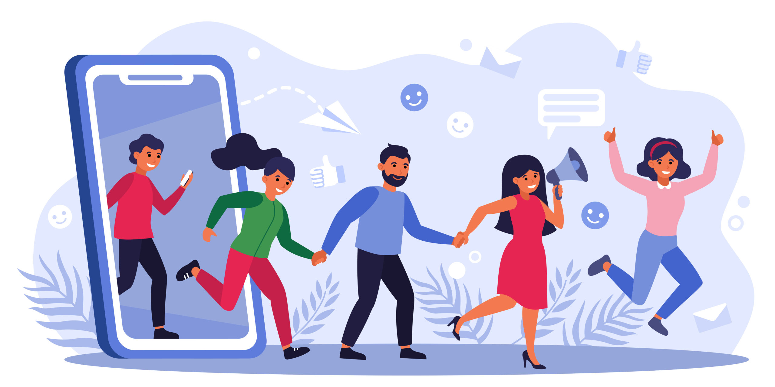 Customers earning money by giving likes
